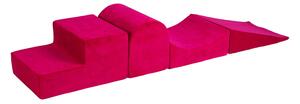 Prémium habszivacs játszótér - 4 részes - magenta