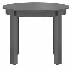 Asztal Boston 314, Fekete, 76cm, Hosszabbíthatóság, Laminált forgácslap
