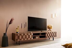 FEVON prémium akác TV-szekrény - 200/240cm