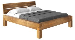 Kétszemélyes ágy CURBY 200x200 tömör vintage lakk