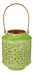 BLUE MAROCCO lámpás 13 cm , zöld