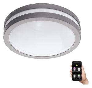 Eglo Eglo 97299 - LED dimmelhető fürdőszobai mennyezeti lámpa LOCANA-C LED/14W/230V szürke EG97299