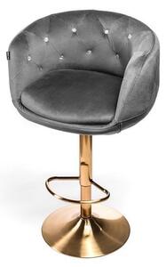HR333W Grafit modern velúr szék