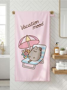 Sinsay - Gyorsan száradó törölköző Pusheen the Cat - rózsaszín