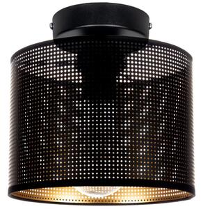 HEXE Mennyezeti lámpa ALDO 1xE27/60W/230V á. 20 cm fekete HX0027