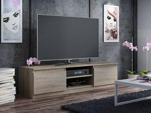 AMI bútorok TV állvány MALTA 140 széles sonoma tölgy