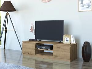 AMI bútorok TV állvány MALTA 120 széles artisan tölgy