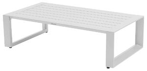 Alumínium asztal 130x70 cm MADRID (fehér)