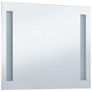VidaXL LED-es fürdőszobai falitükör 60 x 50 cm