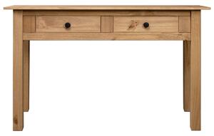 VidaXL tömör fenyőfa panama konzolasztal 110 x 40 x 72 cm