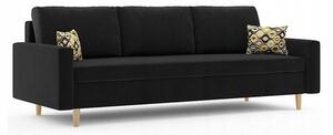 ETNA modell 2 nagyméretű kinyitható kanapé Barna