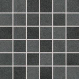 Mozaik Rako Extra fekete 30x30 cm matt WDM05825.1