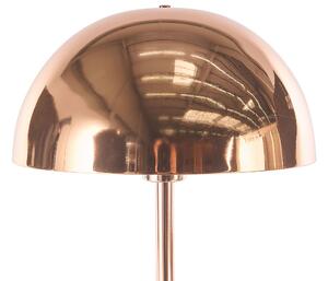 Rézszínű fém asztali lámpa 64 cm MACASIA