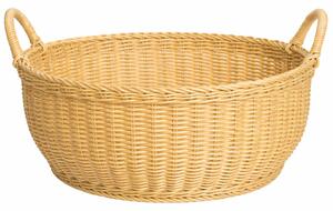 Westmark Kerek kosár két fogantyúval 42 x 19 cm, bézs