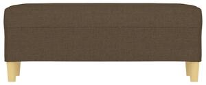 VidaXL barna szövet pad 100 x 35 x 41 cm