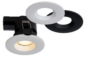 Lucide Binky fekete LED fürdőszobai mennyezeti spotlámpa (LUC-22973/06/99) LED 1 izzós IP65