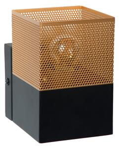 Lucide Renate arany-fekete fali lámpa (LUC-21223/01/02) E27 1 izzós IP20