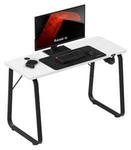 Gamer asztal 120 cm x 48 cm fehér