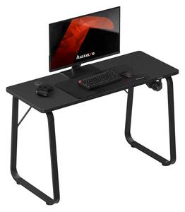 Gamer asztal, 120 cm x 48 cm fekete