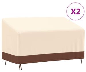 2 db 600D oxford-szövet 3-személyes padhuzat 159x84x56/81 cm