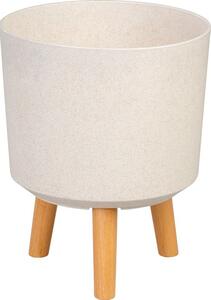 Virágcserép Strend pro, White Weath Finish színű, 24,5x24,5x31 cm