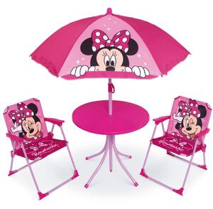 Minnie egér 4 részes gyerek kerti bútor szett