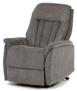 Elektromos relax fotel állítható háttámlával szürke szövet TV-Q8575 GREY2