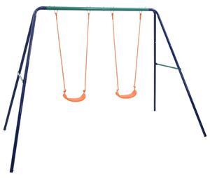 Acél hintakészlet 2 db üléssel