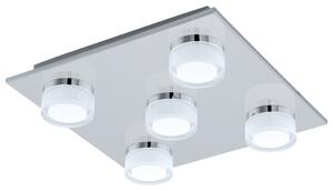 EGLO ROMENDO 1 króm - szatinált fürdőszobai LED fali lámpa (EG-96544) LED 5 izzós IP44