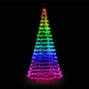 Karácsonyfa okos izzó, 1000db LED, RGBW fehérszín, 2m, programozható, Twinkly