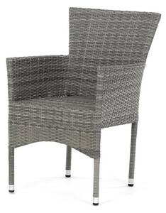 Autronic kerti szék szürke fém AZC-S2118 GREY
