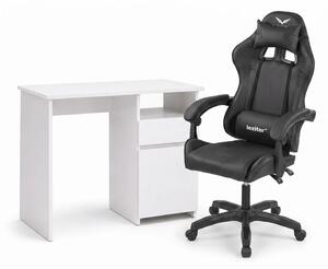 Family Pro íróasztal szett Raven gamer forgószékkel