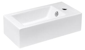 Mosdókagyló Glacera Bigio fehér 50x25 cm BG5025P