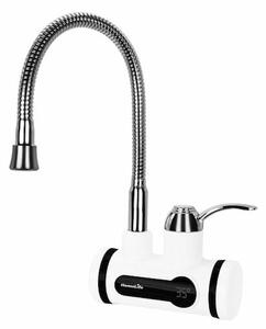 Mosogató csaptelep Homelife Digiterm elektromos vízmelegítéssel fehér / króm SDR-10C-3