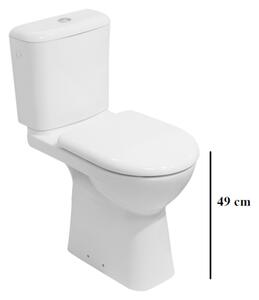 Kombinált wc Jika Deep alsó kifolyással SIKOSJOLSB23617