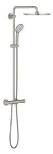 Zuhanyrendszer GROHE Euphoria System termosztatikus csapteleppel supersteel 26075DC0