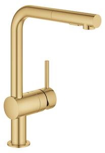 Mosogató csaptelep GROHE Minta forgó karral csiszolt Cool Sunrise 30274GN0