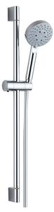 Mereo, Zuhanygarnitúra, 5 állású zuhany, csúszó konzol, szürke-ezüst tömlő, MER-CB900H