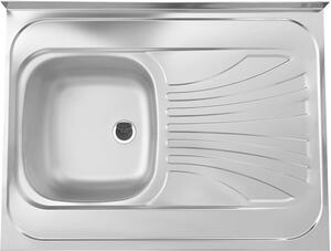 Mosogatótálca Alveus Classic 30 szürke 80x15,5 cm 1009328