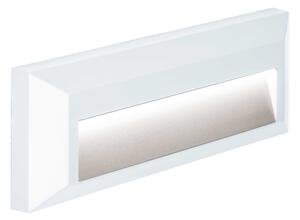 Viokef Leros plus fehér kültéri LED fali lámpa (VIO-4138101) LED 1 izzós IP44
