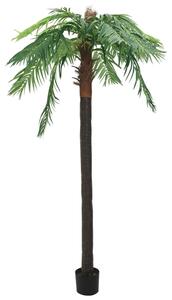 VidaXL zöld cserepes műdatolyapálma 305 cm