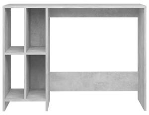 VidaXL betonszürke szerelt fa laptopasztal 102,5 x 35 x 75 cm
