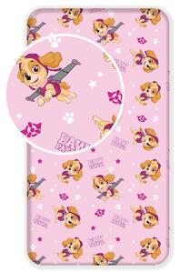 Paw Patrol 122 gyermek pamut lepedő, 90 x 200 cm