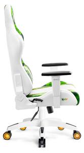 Gamer szék Kido by Diablo X-One 2.0 Craft Edition: Fehér-zöld