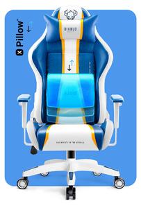 Kido by Diablo X-One 2.0 forgatható gamer szék gyerekeknek: Aqua blue / Kék