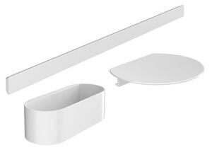Hansgrohe WallStoris tartozékkészlet matt fehér 27966700