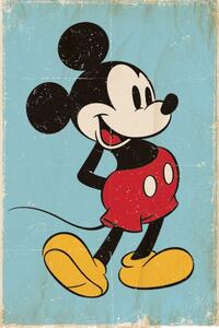 Plakát Miki Egér (Mickey Mouse) - Retro, (61 x 91.5 cm)