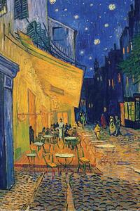 Plakát Vincent van Gogh - café terrace, (61 x 91.5 cm)