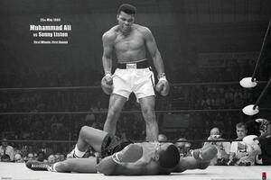Plakát Muhammad Ali vs. Sonny Liston, (91.5 x 61 cm)