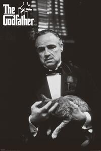 Plakát The Godfather - cat (B&W), (61 x 91.5 cm)